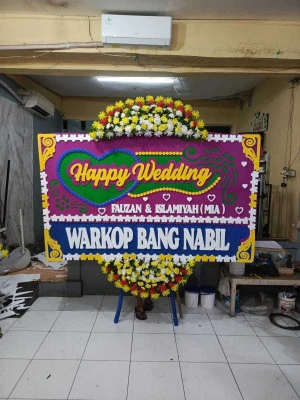 Papan Bunga di Sugihwaras Pemalang