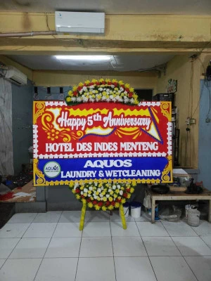 Papan Bunga di Sugihwaras Pemalang