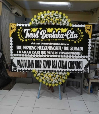 Papan Bunga di Sugihwaras Pemalang
